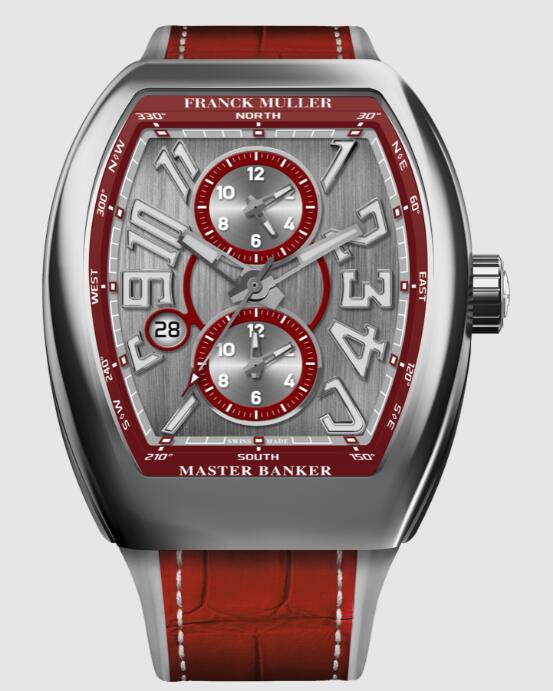 Buy Franck Muller Vanguard Master Banker Replica Watch for sale Cheap Price V 45 MB SC DT (ER) AC GR RD